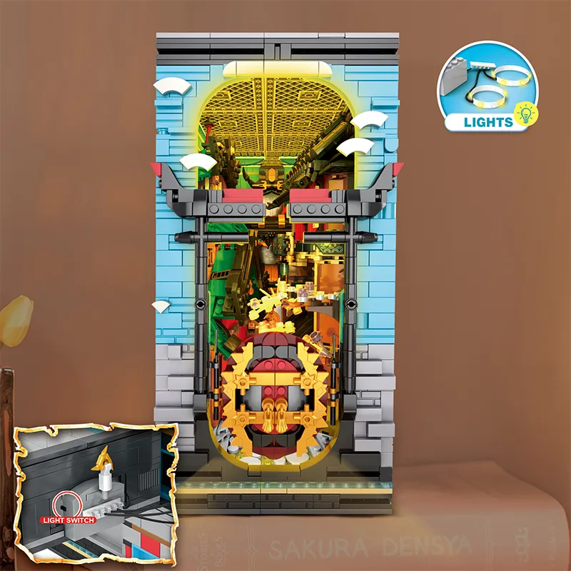 Reobrix Ninja Book Nook • Set 66029 • SetDB • Merlins Bricks