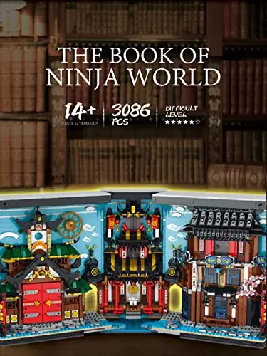 Reobrix Ninja Book Nook • Set 66029 • SetDB • Merlins Bricks Reobrix Ninja Book Nook • Set 66029 • SetDB • Merlins Bricks