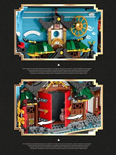 Reobrix Ninja Book Nook • Set 66029 • SetDB • Merlins Bricks