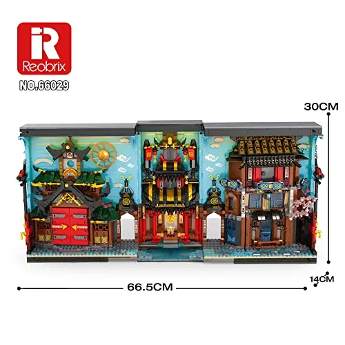Reobrix Ninja Book Nook • Set 66029 • SetDB • Merlins Bricks