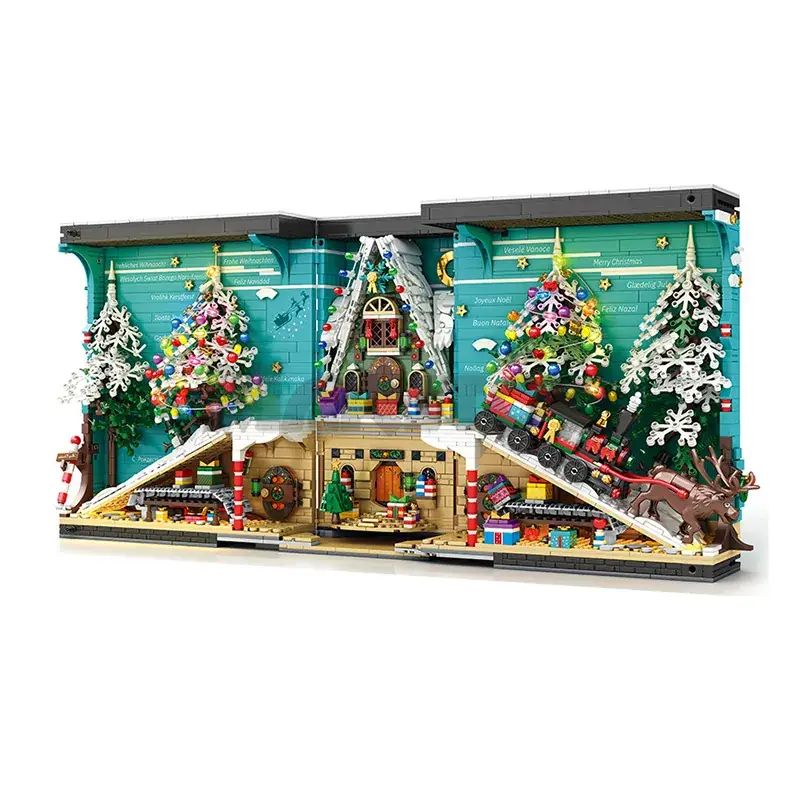 Reobrix Christmas Book Nook • Set 66033 • SetDB