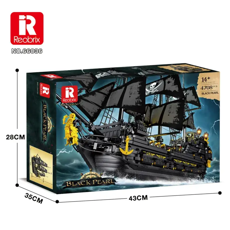 Reobrix Black Pearl • Set 66036 • SetDB • Merlins Bricks