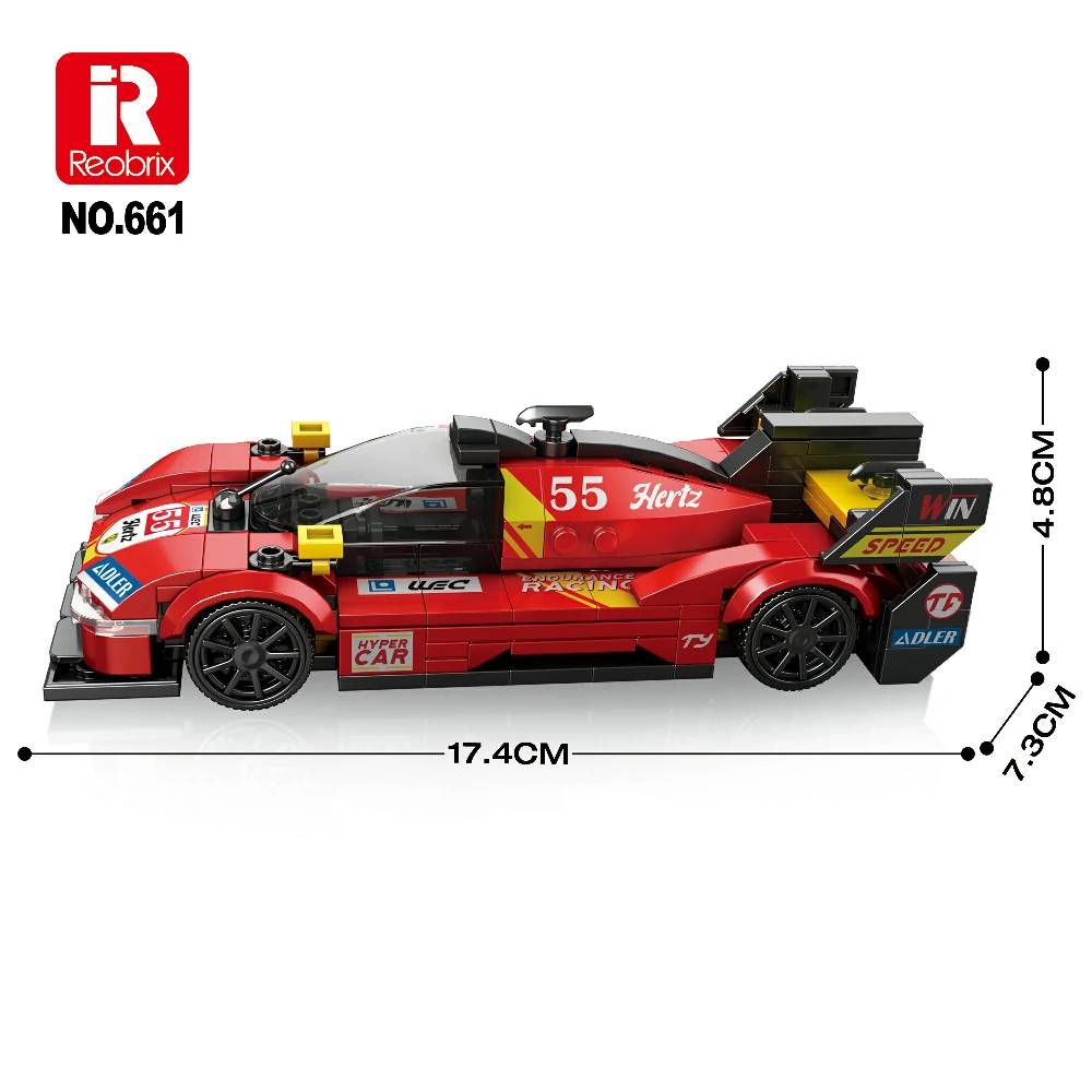 Reobrix The 499P Supercar • Set 661 • SetDB • Merlins Bricks