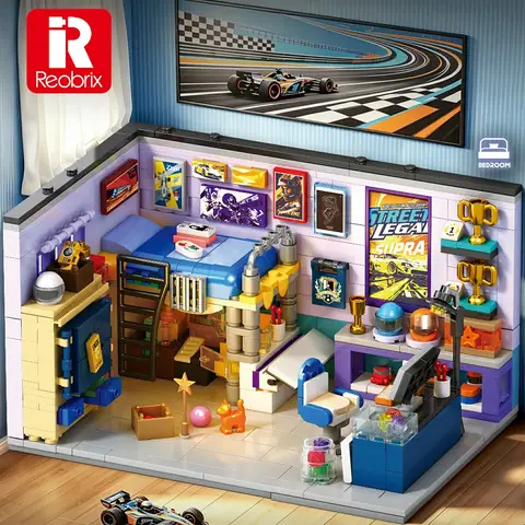 Reobrix Bedroom • Set 66306 • SetDB • Merlins Bricks