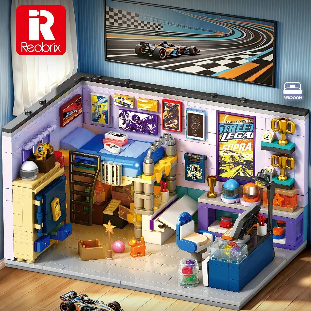 Reobrix Bedroom • Set 66306 • SetDB • Merlins Bricks