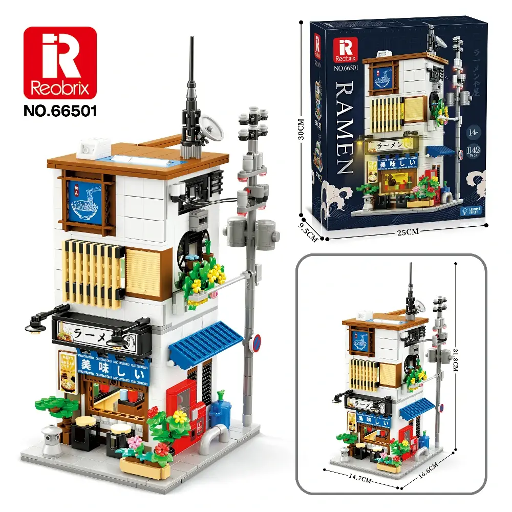 Reobrix Ramen Shop • Set 66501 • SetDB • Merlins Bricks