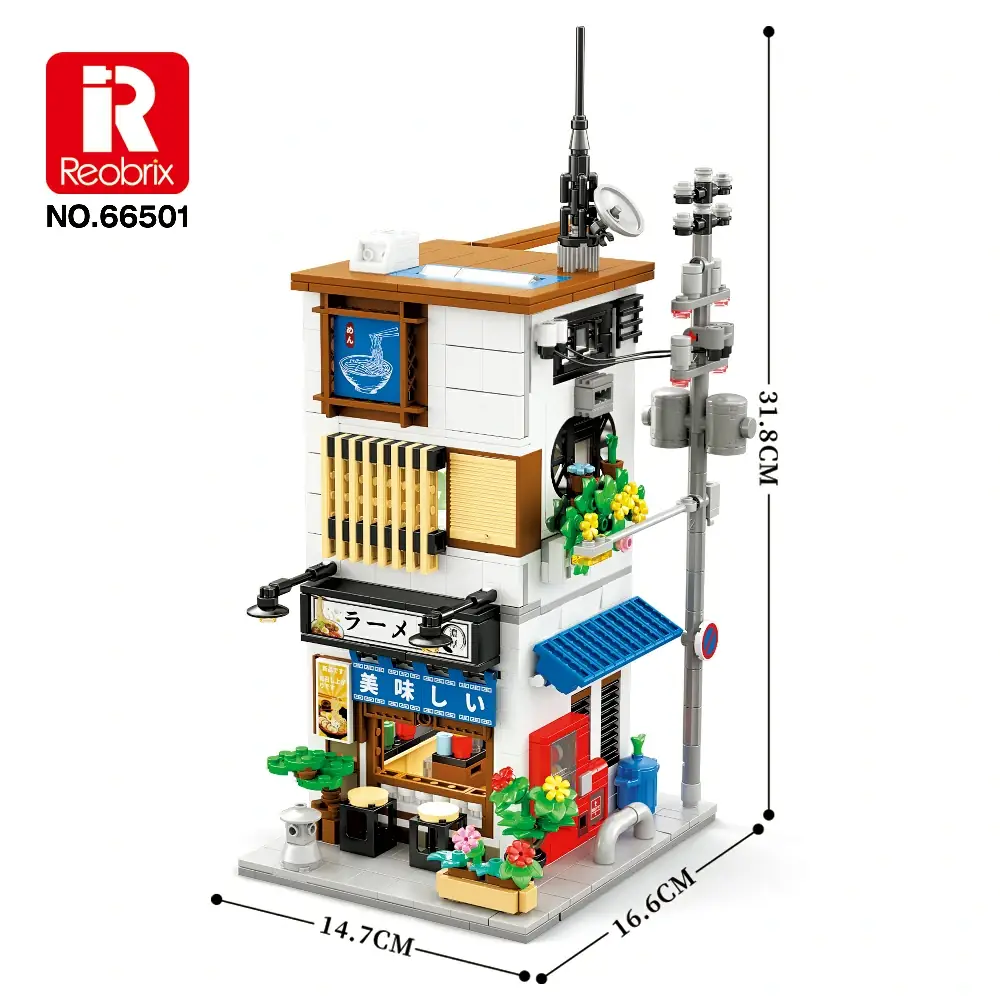 Reobrix Ramen Shop • Set 66501 • SetDB • Merlins Bricks Reobrix Ramen Shop • Set 66501 • SetDB • Merlins Bricks