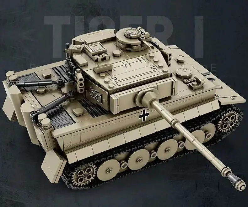 Reobrix Tiger Tank World of Tanks Edition • Set 77031