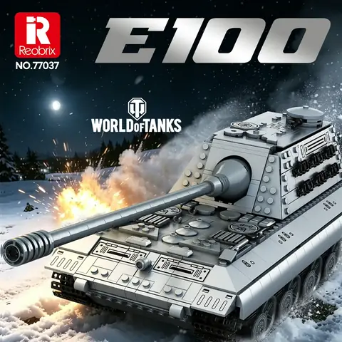 Reobrix World Of Tanks – Char 60TP YS-77036, à Construire Et Exposer
