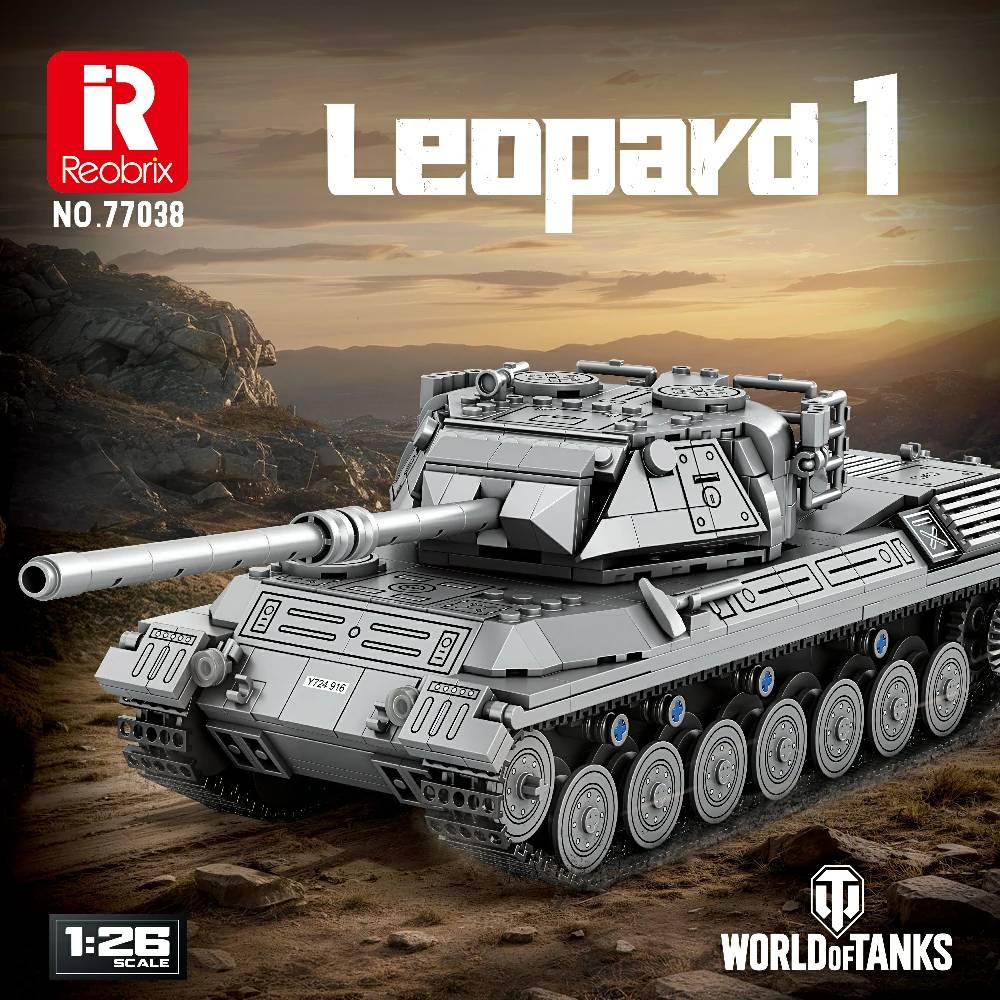 Léopard 1 World of Tanks Military (REO-77038) — Prix et comparaison | Brick Broker