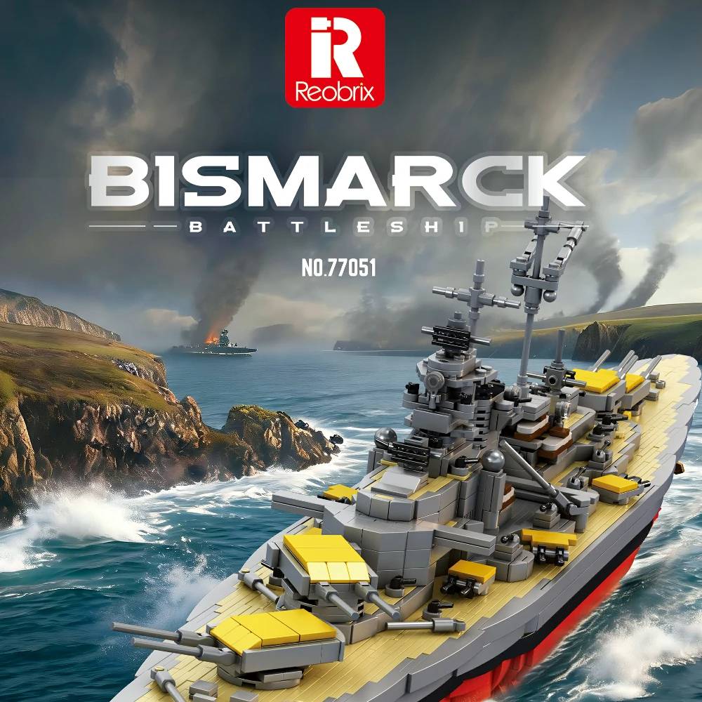 World of Warships - Cuirassé Bismarck (REO-77051) — Prix et comparaison | Brick Broker
