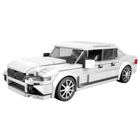 Reobrix White Sports Car • Set 819 • SetDB • Merlins Bricks