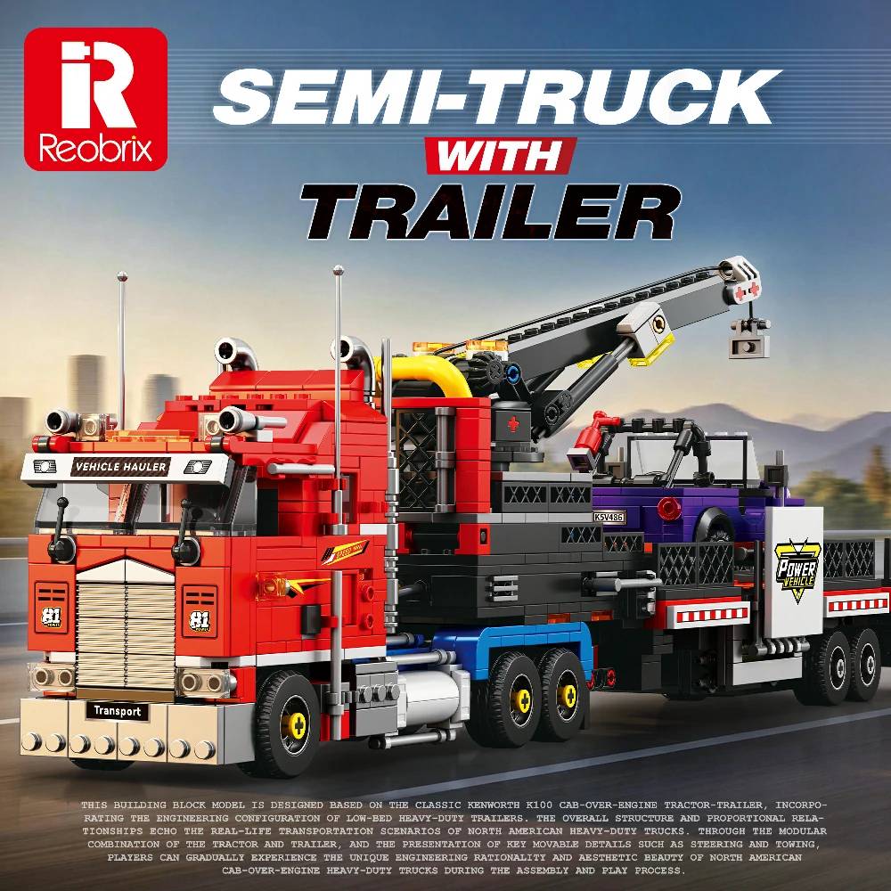 Semi-Camion Avec Remorque (REO-843) — Prix et comparaison | Brick Broker