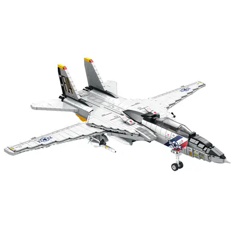 Reobrix F-14 Tomcat • Set 88018 • SetDB • Merlins Bricks