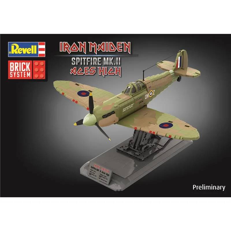 Revell System Iron Maiden Spitfire MK.II Aces High
