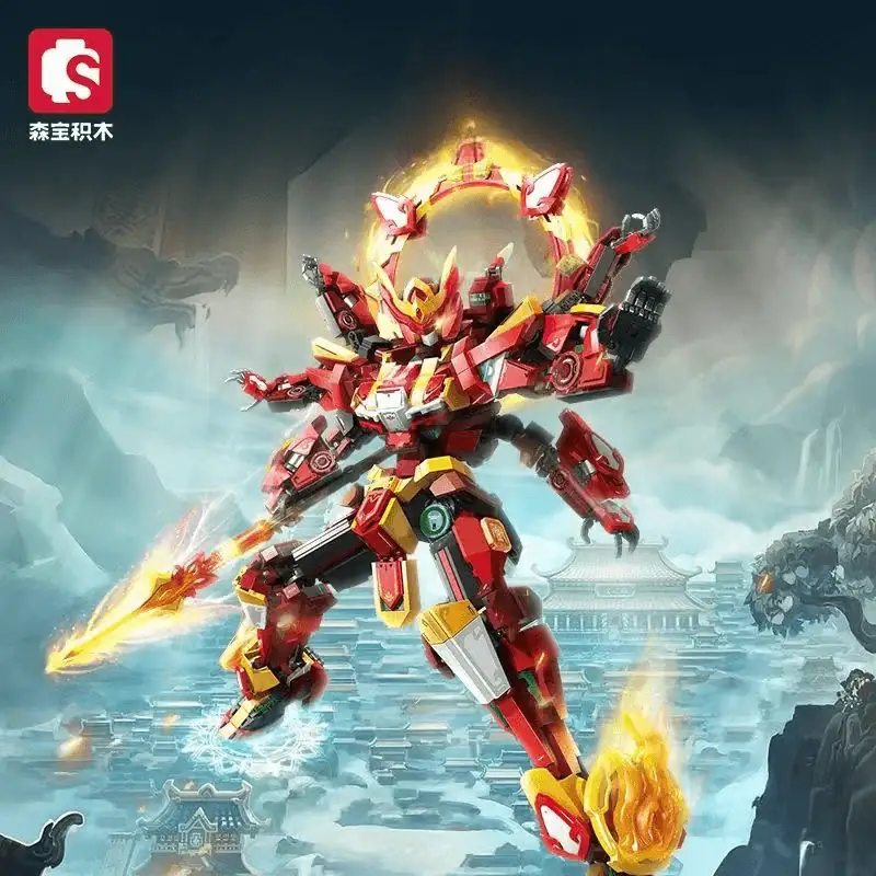 Sembo Nezha Mecha • Set 106002 • SetDB • Merlins Bricks Sembo Nezha Mecha • Set 106002 • SetDB • Merlins Bricks