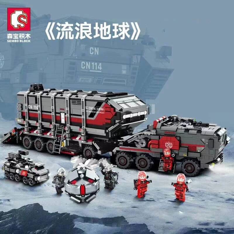 Porteur de boîte CN114 de The Wandering Earth 2 (SEM-107101) — Prix et comparaison | Brick Broker