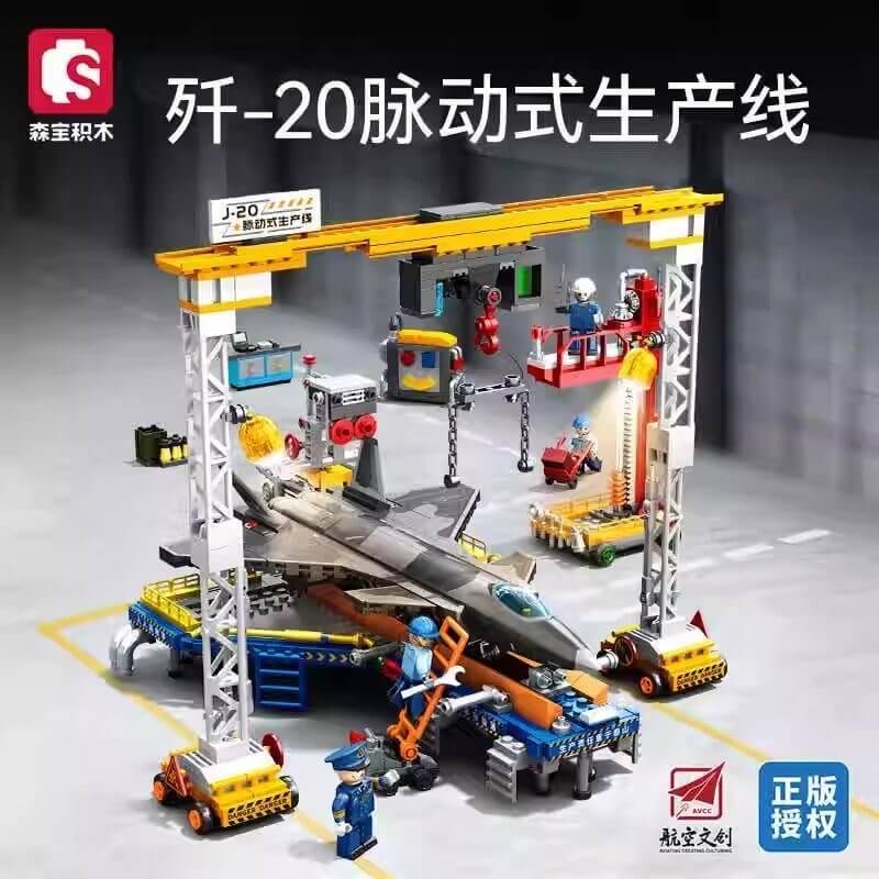 Chaîne de production pulsante J-20 (SEM-202256) — Prix et comparaison | Brick Broker