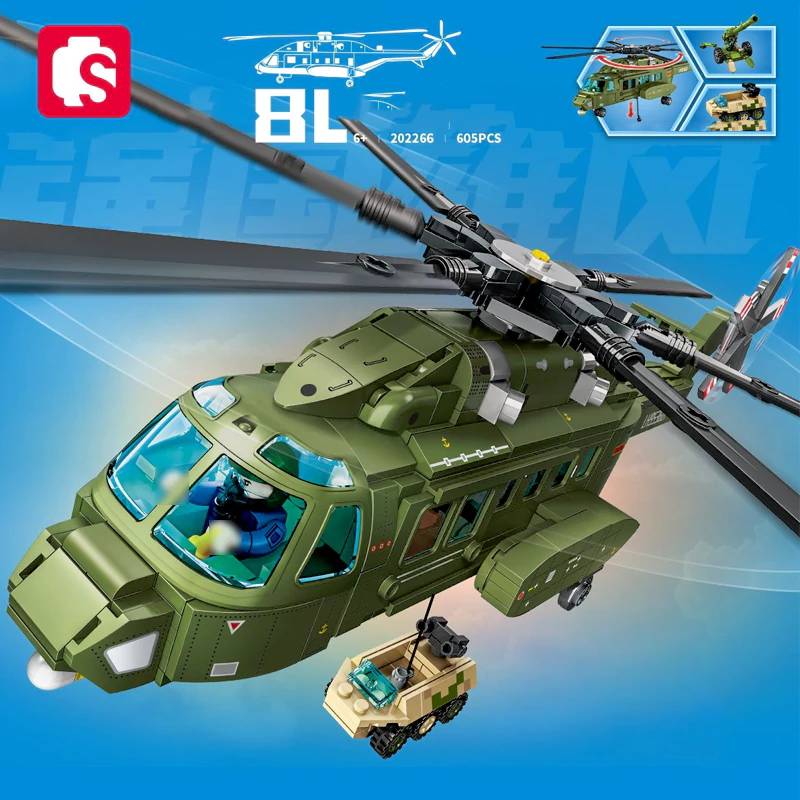 Changhe Z-8 Multi Purpose Helicopter (SEM-202266) — Prix et comparaison | Brick Broker