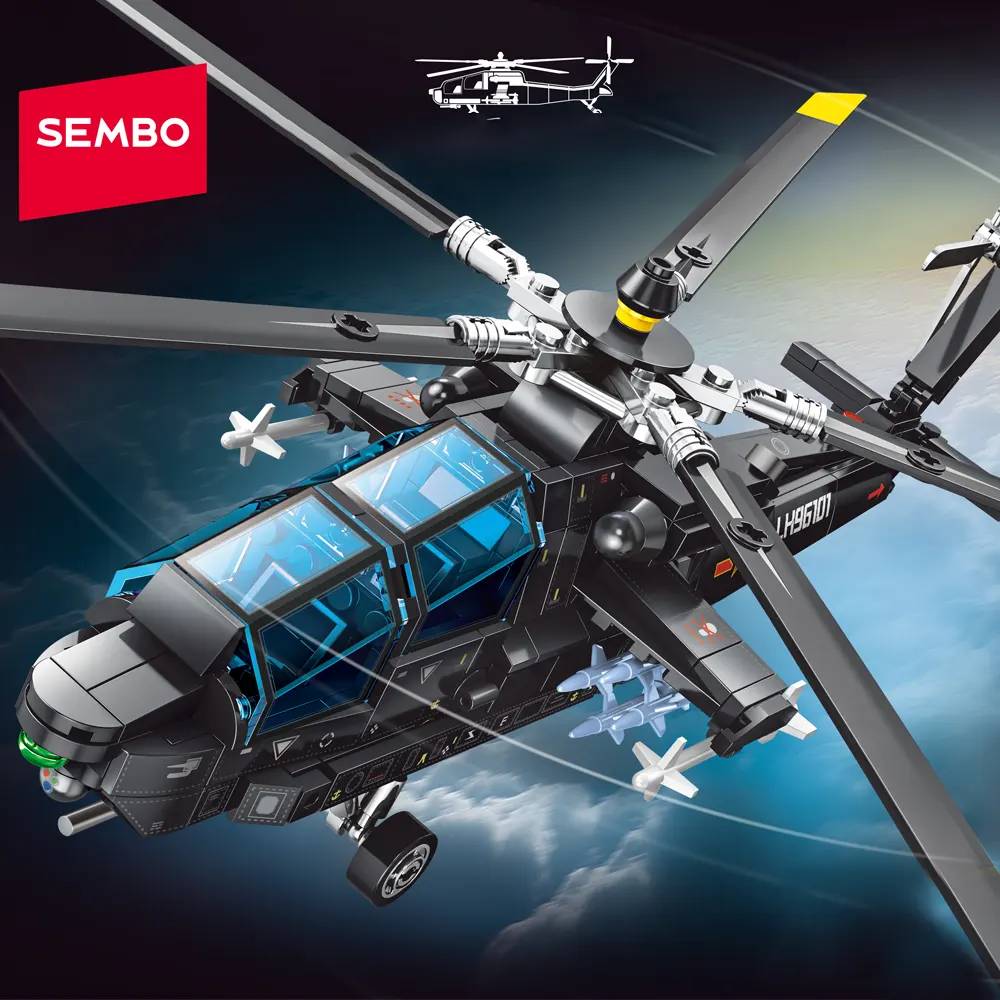Sembo The Z-21 Attack Helicopter • Set 202295 • SetDB