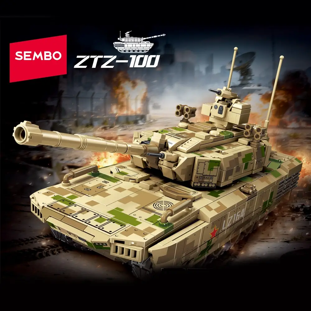 Sembo ZTZ-100 Main Battle Tank • Set 203273 • SetDB
