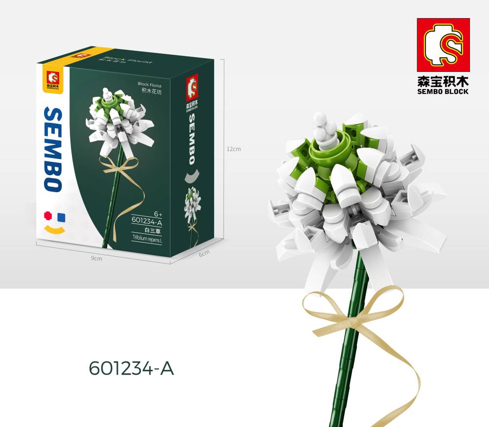 Blume Trifolium Repens weiß (SEM-601234-A) — Prix et comparaison | Brick Broker