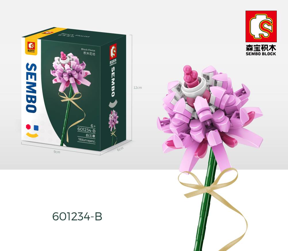 Fleur Trifolium Repens rose 601234B (SEM-601234-B) — Prix et comparaison | Brick Broker