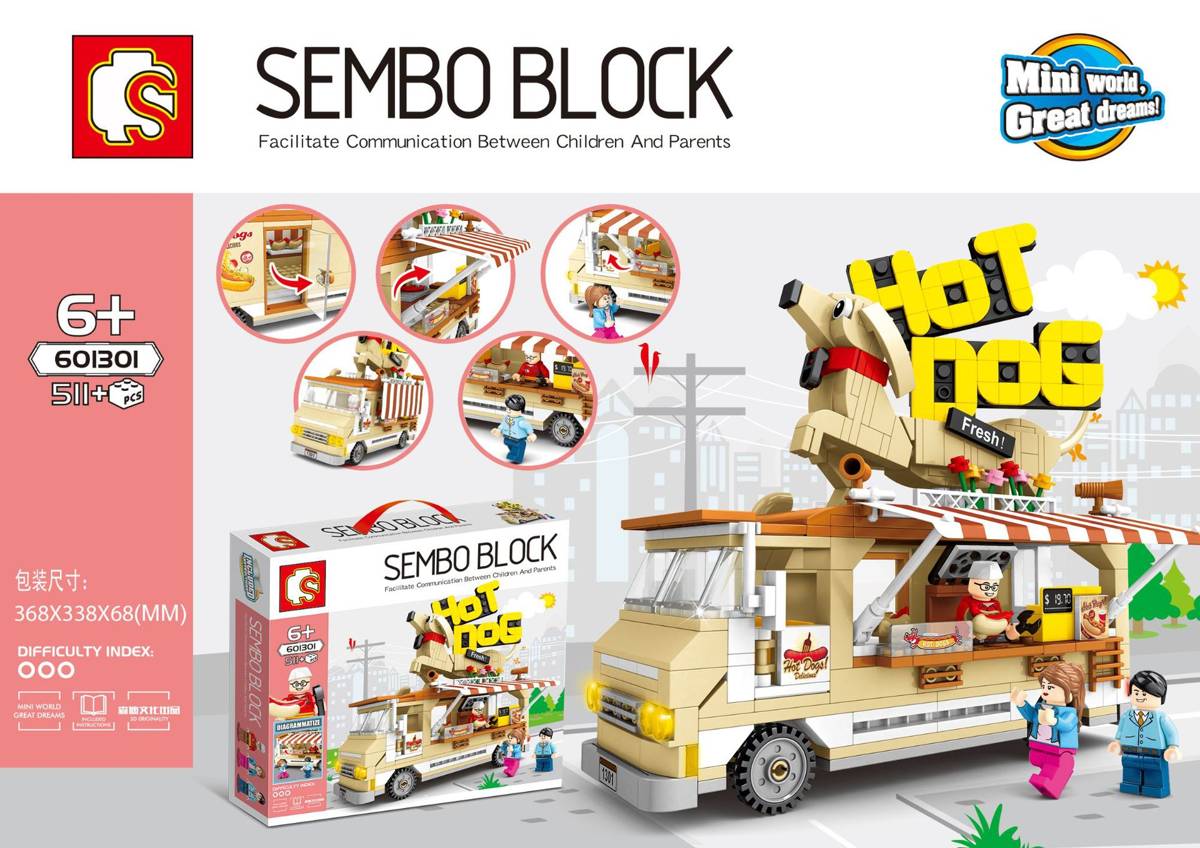 Voiture à hot-dogs (SEM-601301) — Prix et comparaison | Brick Broker