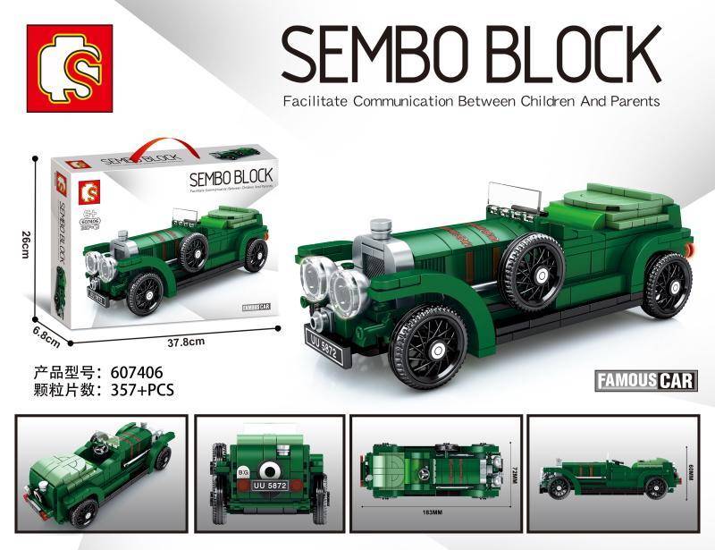 Voiture ancienne verte (SEM-607406) — Prix et comparaison | Brick Broker
