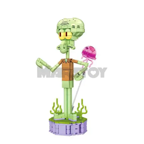 Sembo SpongeBob Family • Set 612211 • SetDB • Merlins Bricks