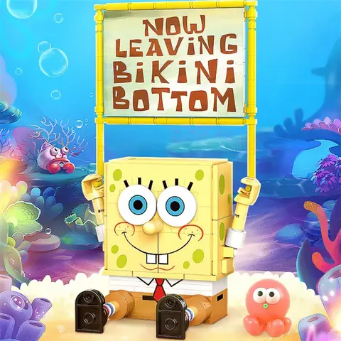 Sembo SpongeBob Family • Set 612211 • SetDB • Merlins Bricks