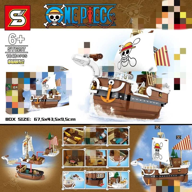 Navire pirate de One Piece Meili (SEM-6297) — Prix et comparaison | Brick Broker