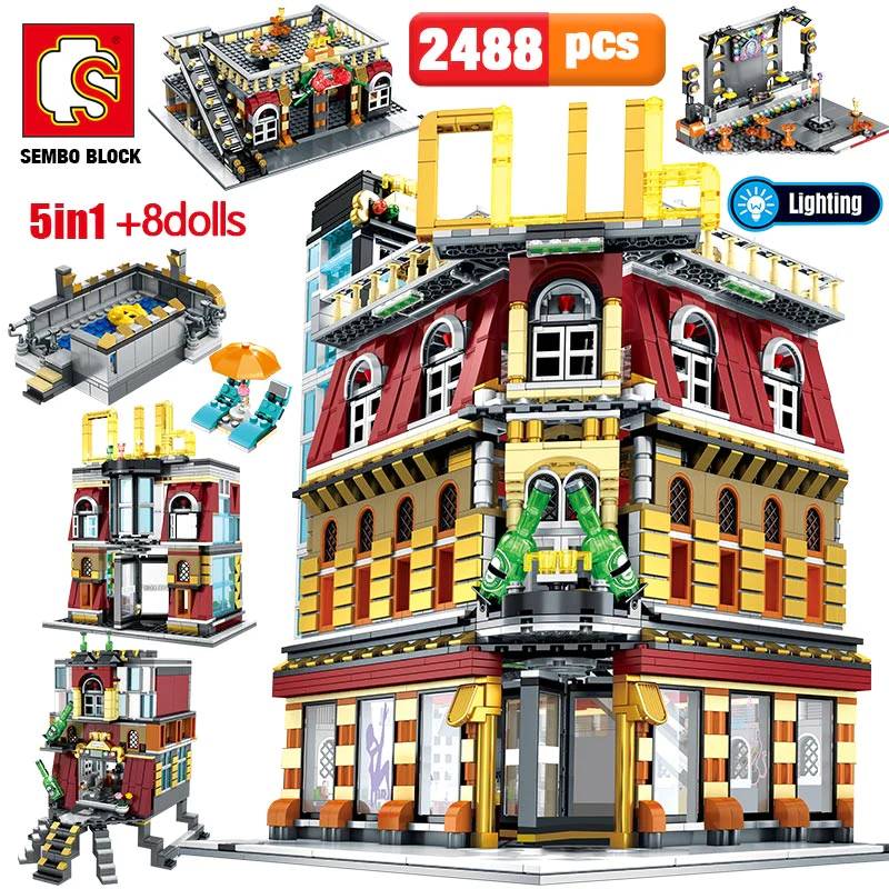 Maison de club de nuit USB 5 en 1 (SEM-6991) — Prix et comparaison | Brick Broker