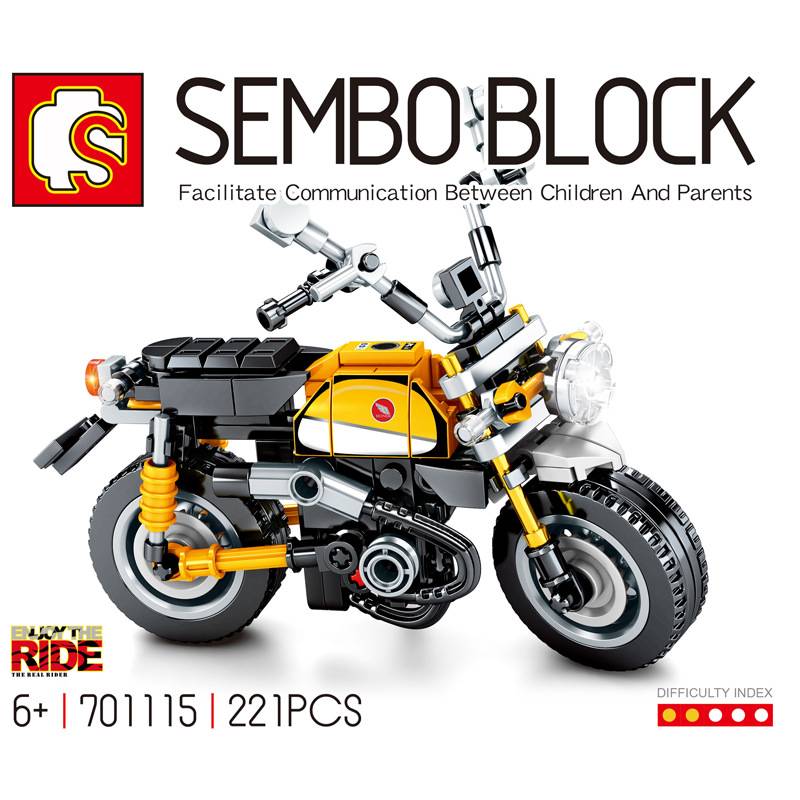 Super Moto jaune noir (SEM-701115) — Prix et comparaison | Brick Broker