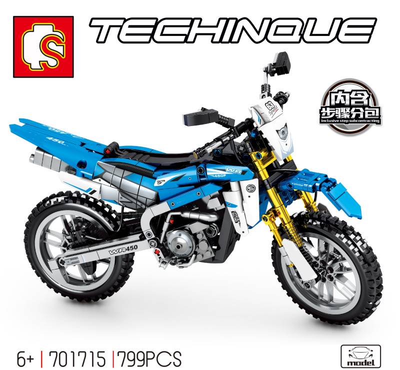 Moto Technic bleue (SEM-701715) — Prix et comparaison | Brick Broker