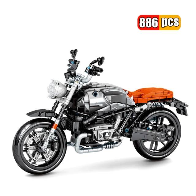 Moto argent orange (SEM-701806) — Prix et comparaison | Brick Broker