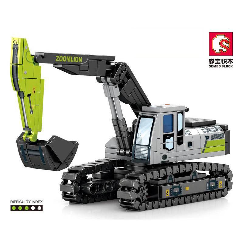 Sembo Zoomlion Excavator • Set 705103 • SetDB