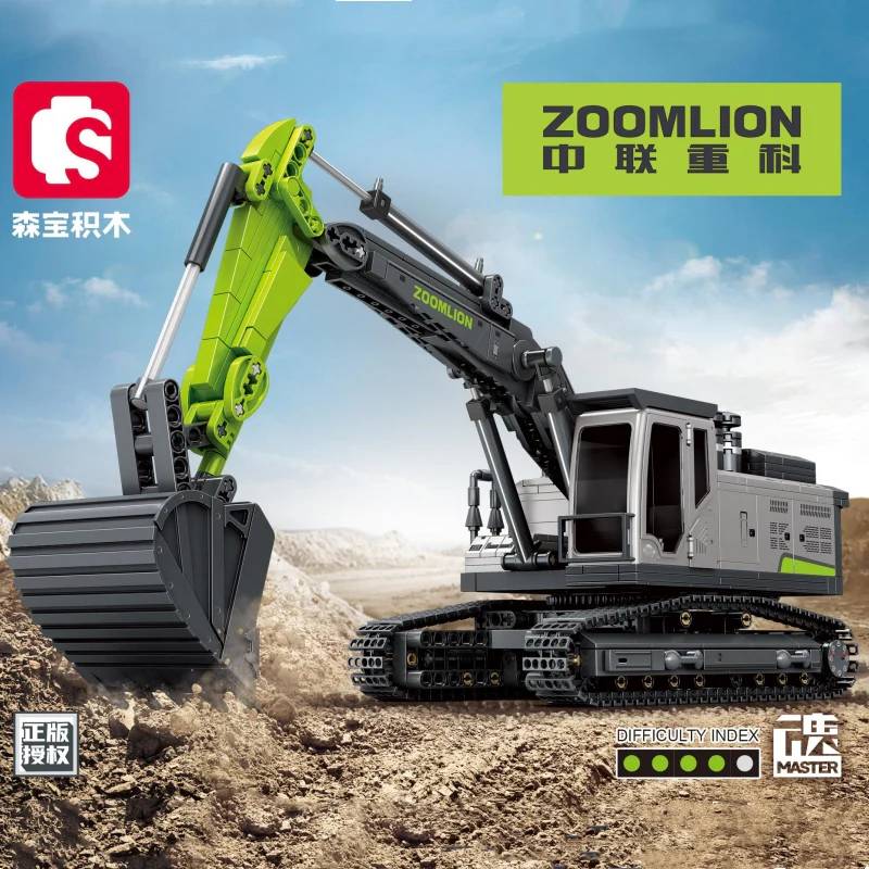 Sembo Zoomlion Excavator • Set 705113 • SetDB