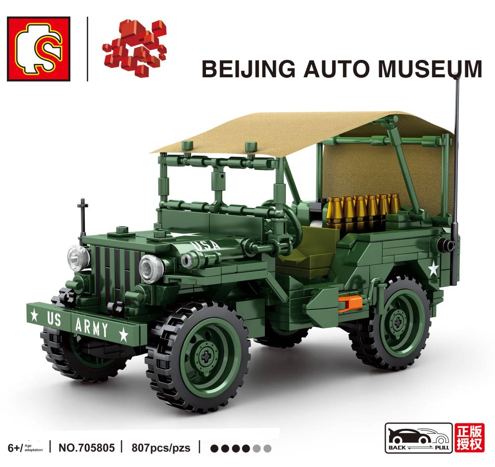 Willys MB Véhicule tout-terrain US Pullback (SEM-705805) — Prix et comparaison | Brick Broker