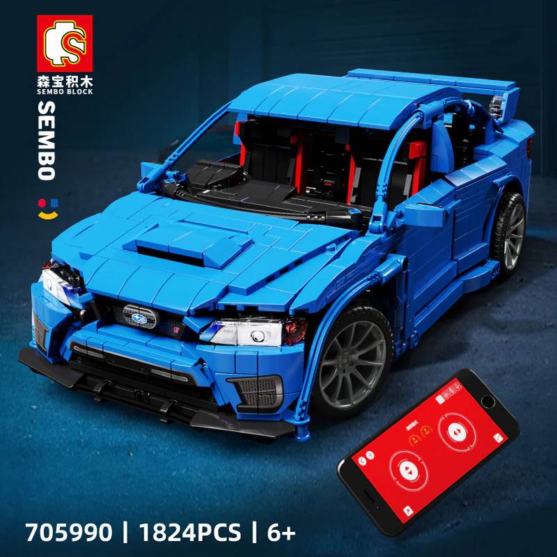 Technic Subaru WRX STI Racing (SEM-705990) — Prix et comparaison | Brick Broker