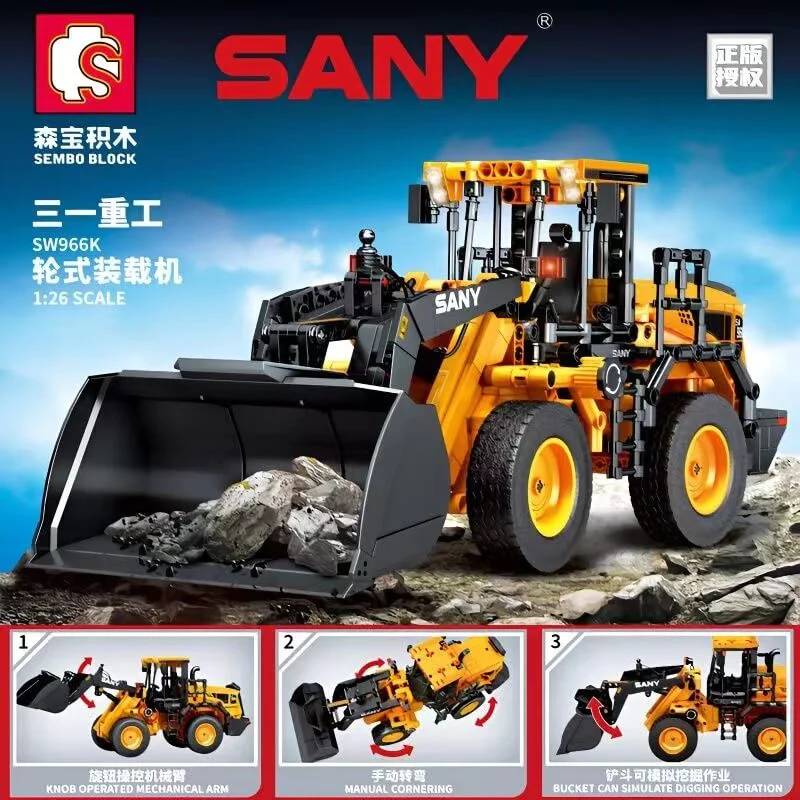 Chargeuse sur pneus SANY (SEM-712016) — Prix et comparaison | Brick Broker