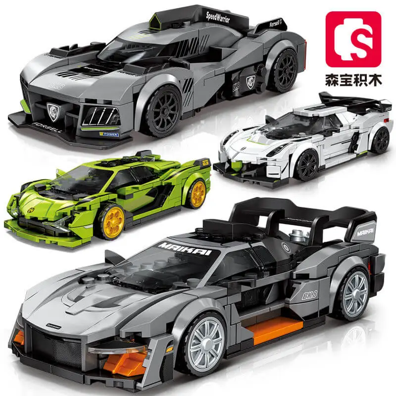 Sembo World Famous Car • Set 714540 • SetDB • Merlins Bricks