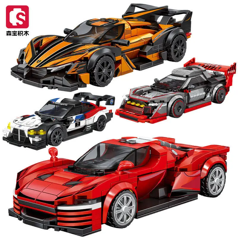 Sembo World Famous Car • Set 714560 • SetDB • Merlins Bricks