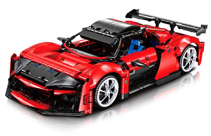 エルセーヌサプリ3セットNO.777.600ST.700S Sembo Red Super Car • Set 715023 • SetDB • Merlins Bricks
