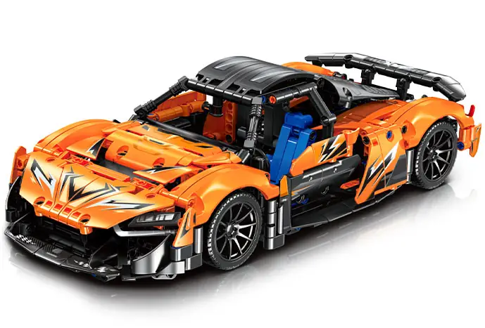 Sembo Orange Super Car • Set 715026 • SetDB • Merlins Bricks Sembo Orange Super Car • Set 715026 • SetDB • Merlins Bricks