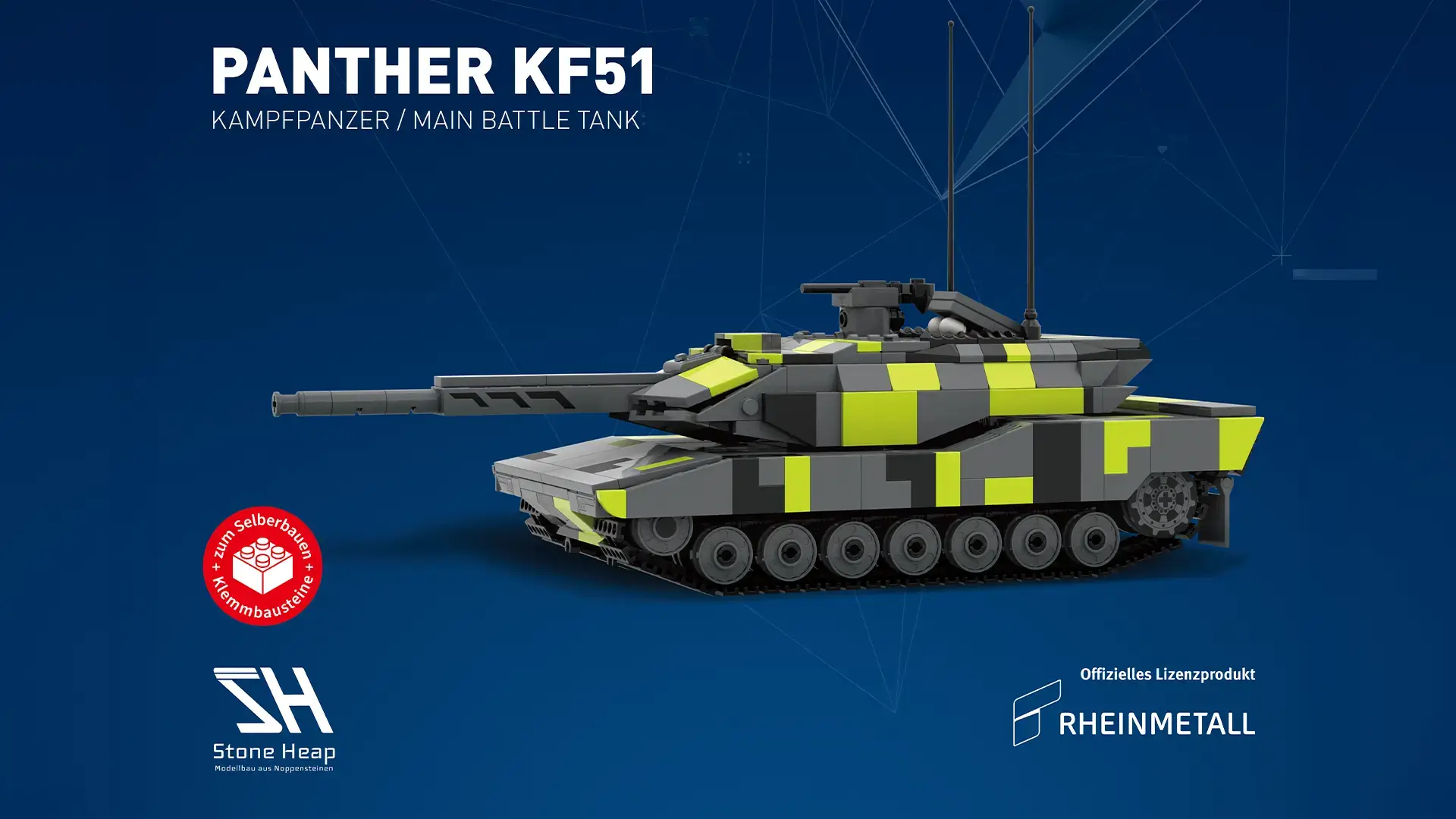 Stone Heap Rheinmetall Panther KF51 • Set SH-6001 • SetDB