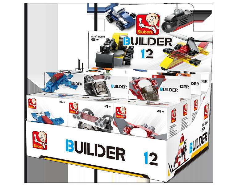 Constructeur 12 (SLB-M38-B0591) — Prix et comparaison | Brick Broker
