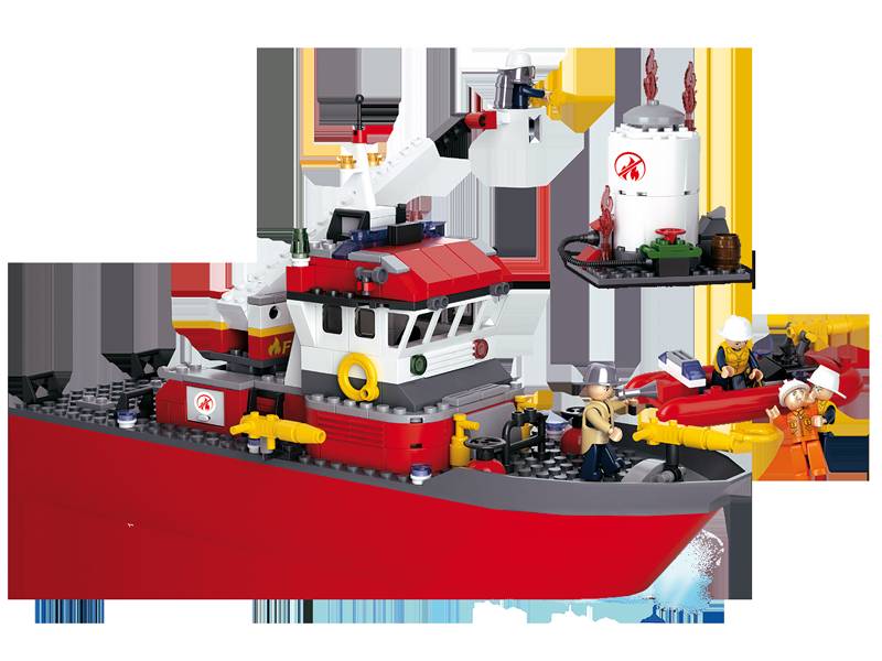 Bateau de pompiers (SLB-M38-B0630) — Prix et comparaison | Brick Broker