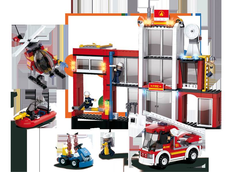 Caserne de Pompiers (SLB-M38-B0631) — Prix et comparaison | Brick Broker