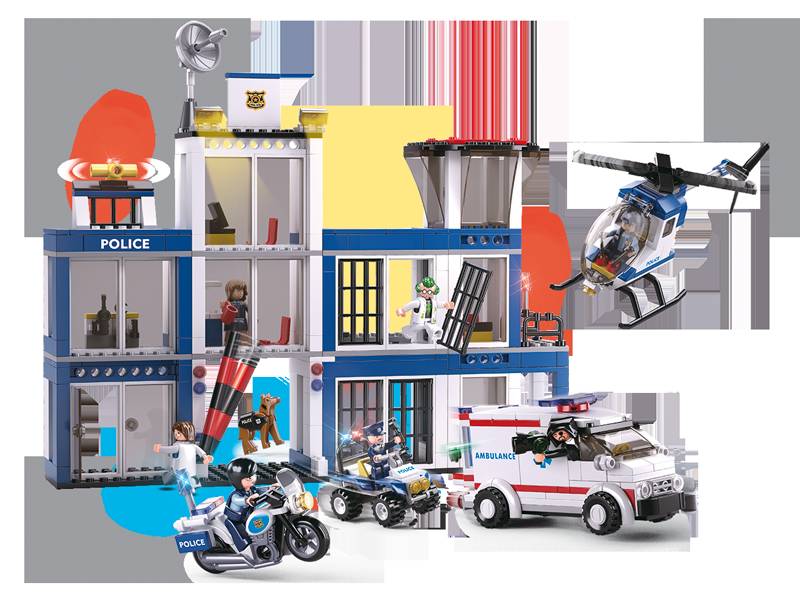 Bureau de police (SLB-M38-B0660) — Prix et comparaison | Brick Broker